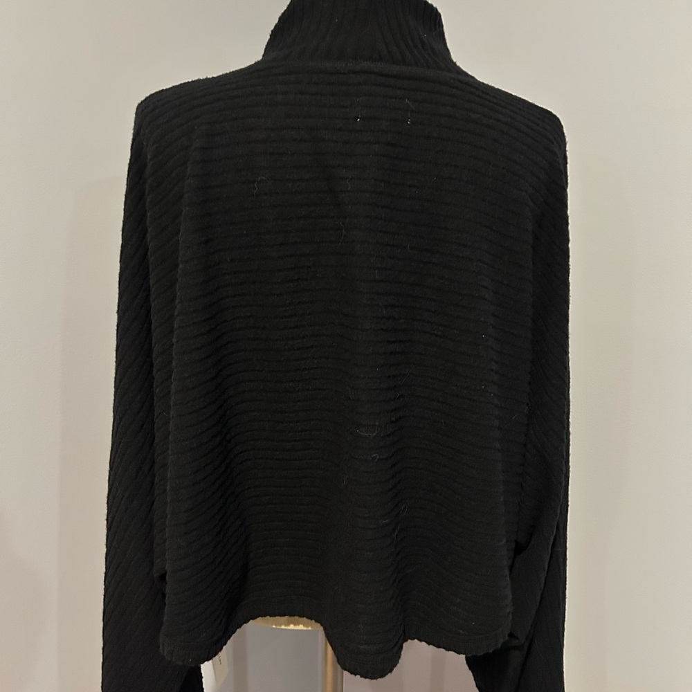 Pilcro Cozy Ribbed Turtleneck Batwing Pullover Sweater Size XL NWT - Picture 7 of 7